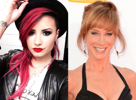Demi Lovato, Kathy Griffin Demi Lovato, Kathy Griffin